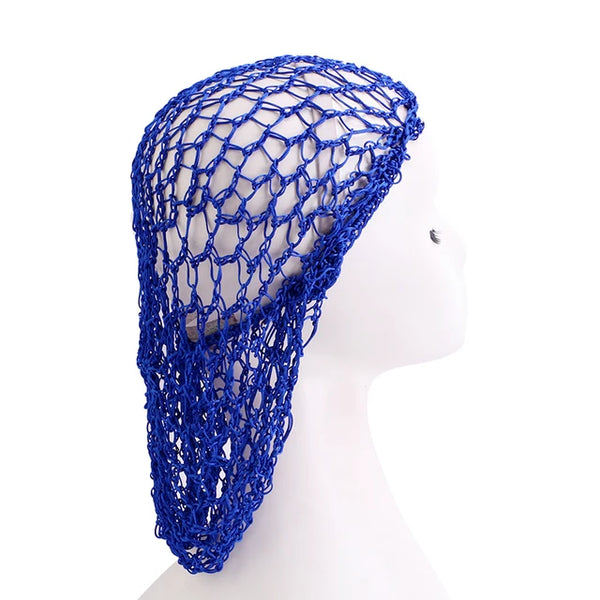 Handmade Crochet Hair Snood With Elastic Band Mesh Head Cover Hair Net Wrap