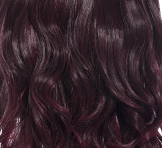 Reversible Clip In Drawstring Ponytail Extension Wavy or Curly Hair Piece