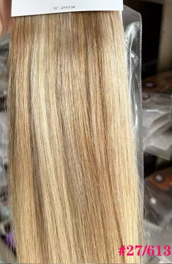 Wendkuni Beauty 100% Remy Human Hair Clip in Extension three Piece straight 20 inch 120g