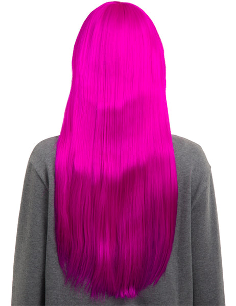 💇‍♀️ LONG COLOURFUL STRAIGHT STYLE PARTY WIG VARIOUS COLOURS