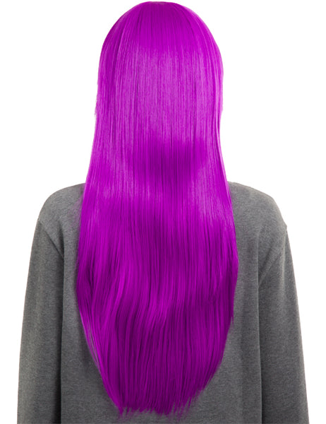 💇‍♀️ LONG COLOURFUL STRAIGHT STYLE PARTY WIG VARIOUS COLOURS