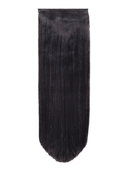 💇‍♀️ 20" Straight Clip-In Hair Extensions – Heat-Resistant Synthetic Fibre (8-Piece Set)