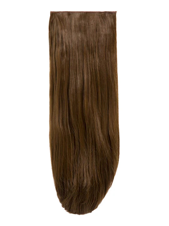 💇‍♀️ 20" Straight Clip-In Hair Extensions – Heat-Resistant Synthetic Fibre (8-Piece Set)