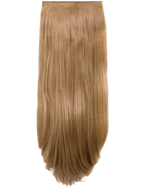 💇‍♀️ 20" Straight Clip-In Hair Extensions – Heat-Resistant Synthetic Fibre (8-Piece Set)