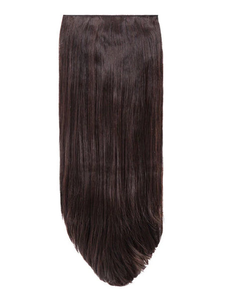 💇‍♀️ 20" Straight Clip-In Hair Extensions – Heat-Resistant Synthetic Fibre (8-Piece Set)