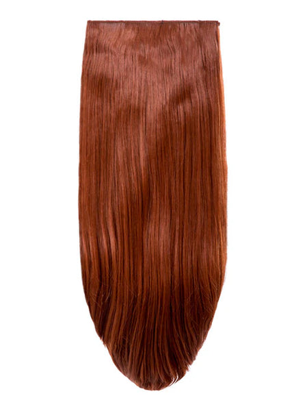 💇‍♀️ 20" Straight Clip-In Hair Extensions – Heat-Resistant Synthetic Fibre (8-Piece Set)