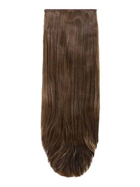 💇‍♀️ 20" Straight Clip-In Hair Extensions – Heat-Resistant Synthetic Fibre (8-Piece Set)