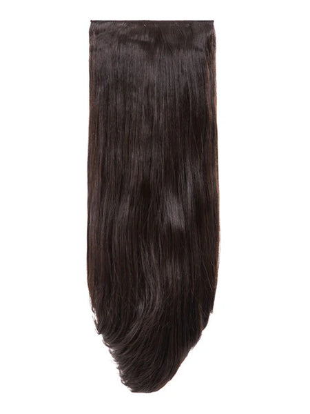💇‍♀️ 20" Straight Clip-In Hair Extensions – Heat-Resistant Synthetic Fibre (8-Piece Set)