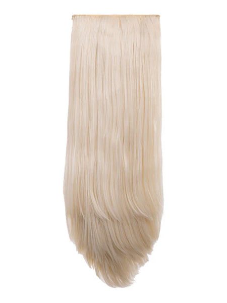 💇‍♀️ 20" Straight Clip-In Hair Extensions – Heat-Resistant Synthetic Fibre (8-Piece Set)
