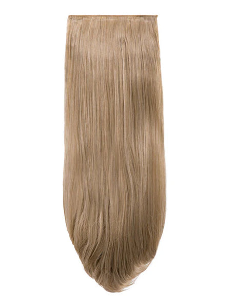 💇‍♀️ 20" Straight Clip-In Hair Extensions – Heat-Resistant Synthetic Fibre (8-Piece Set)