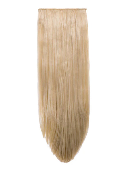 💇‍♀️ 20" Straight Clip-In Hair Extensions – Heat-Resistant Synthetic Fibre (8-Piece Set)