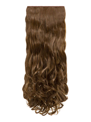 💇‍♀️ 20" Curly Clip-In Hair Extensions – Heat-Resistant Synthetic Fibre (8-Piece Set)