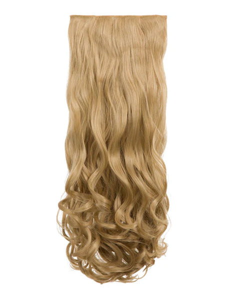 💇‍♀️ 20" Curly Clip-In Hair Extensions – Heat-Resistant Synthetic Fibre (8-Piece Set)