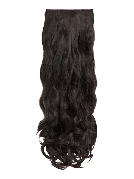 💇‍♀️ 20" Curly Clip-In Hair Extensions – Heat-Resistant Synthetic Fibre (8-Piece Set)