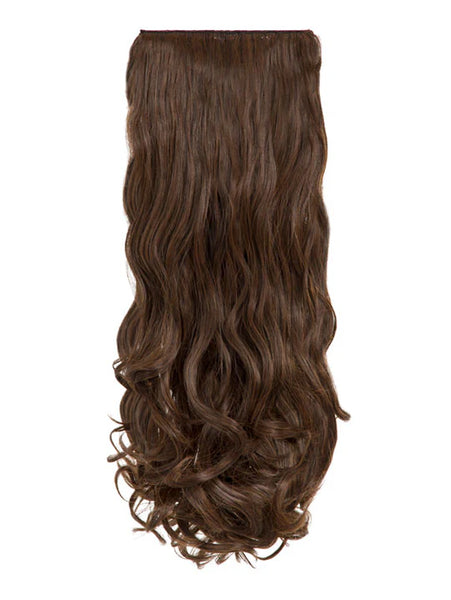 💇‍♀️ 20" Curly Clip-In Hair Extensions – Heat-Resistant Synthetic Fibre (8-Piece Set)