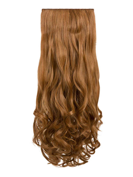 💇‍♀️ 20" Curly Clip-In Hair Extensions – Heat-Resistant Synthetic Fibre (8-Piece Set)