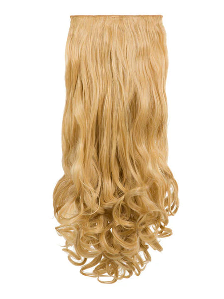 💇‍♀️ 20" Curly Clip-In Hair Extensions – Heat-Resistant Synthetic Fibre (8-Piece Set)