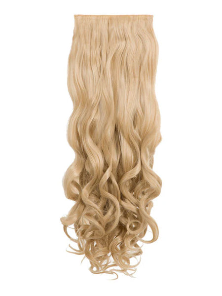 💇‍♀️ 20" Curly Clip-In Hair Extensions – Heat-Resistant Synthetic Fibre (8-Piece Set)