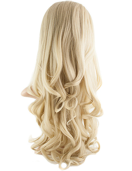 Eva 24 Inch Curly Bouncy Half Head Wig
