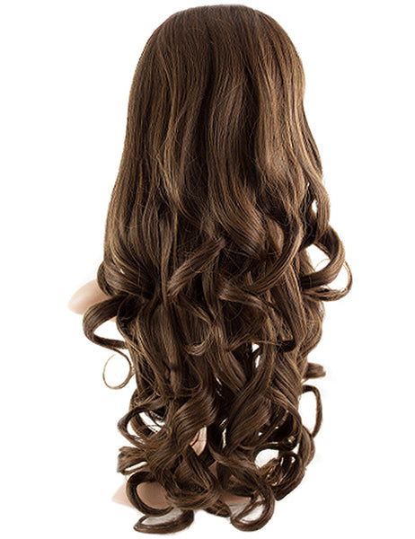 Eva 24 Inch Curly Bouncy Half Head Wig