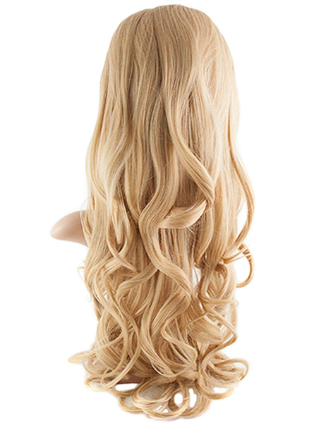 Eva 24 Inch Curly Bouncy Half Head Wig