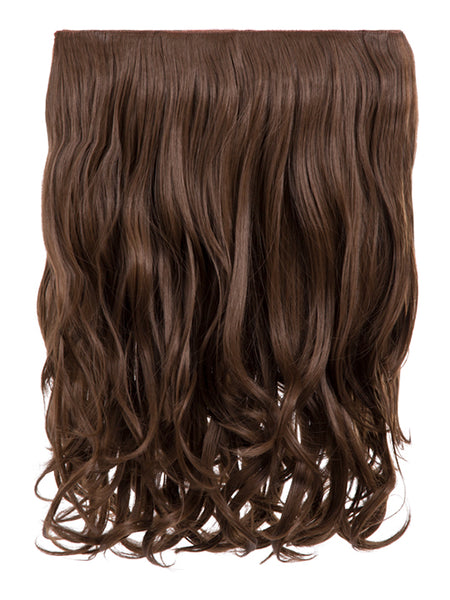 💇‍♀️ 20” Curly Clip-In Hair Extensions – Heat-Resistant Synthetic Fibre (1-Piece Set)