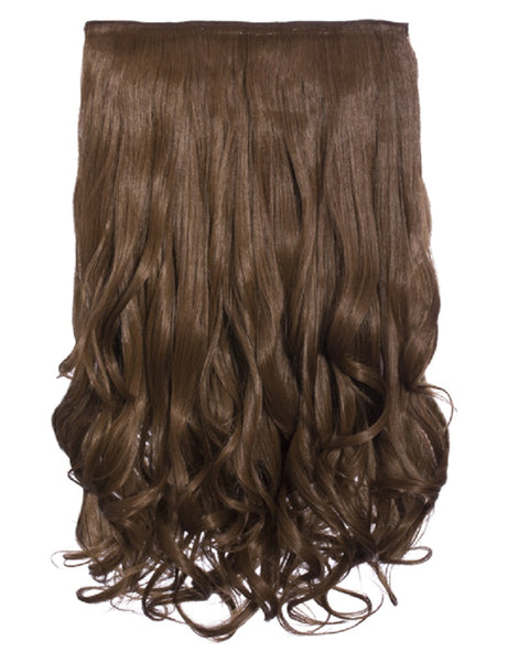 💇‍♀️ 20” Curly Clip-In Hair Extensions – Heat-Resistant Synthetic Fibre (1-Piece Set)