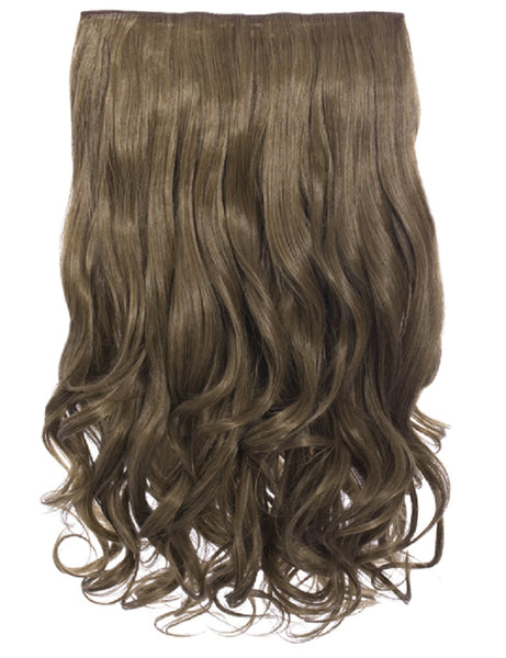 💇‍♀️ 20” Curly Clip-In Hair Extensions – Heat-Resistant Synthetic Fibre (1-Piece Set)