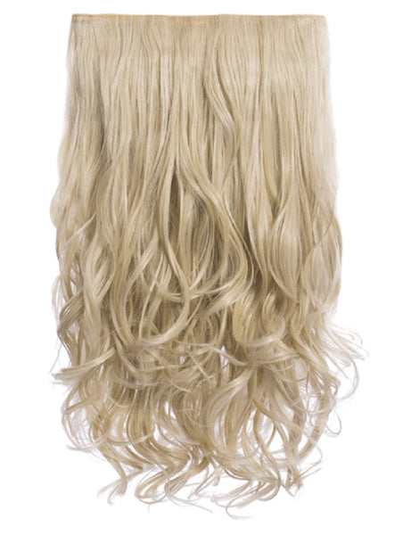 💇‍♀️ 20” Curly Clip-In Hair Extensions – Heat-Resistant Synthetic Fibre (1-Piece Set)