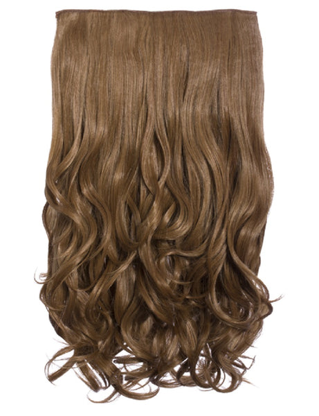 💇‍♀️ 20” Curly Clip-In Hair Extensions – Heat-Resistant Synthetic Fibre (1-Piece Set)