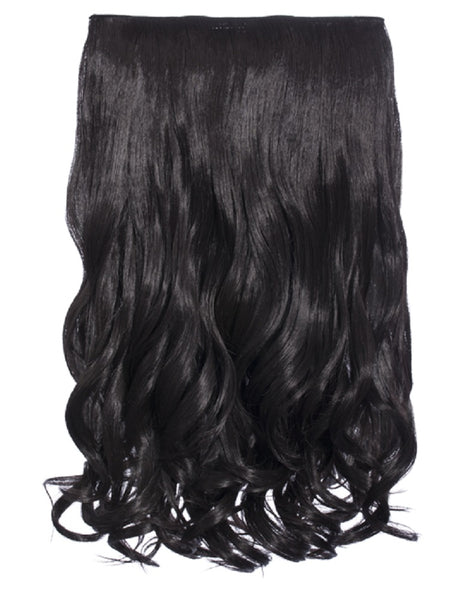 💇‍♀️ 20” Curly Clip-In Hair Extensions – Heat-Resistant Synthetic Fibre (1-Piece Set)