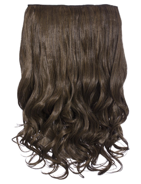 💇‍♀️ 20” Curly Clip-In Hair Extensions – Heat-Resistant Synthetic Fibre (1-Piece Set)