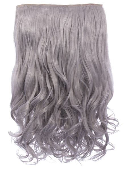 💇‍♀️ 20” Curly Clip-In Hair Extensions – Heat-Resistant Synthetic Fibre (1-Piece Set)