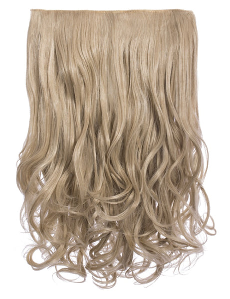 💇‍♀️ 20” Curly Clip-In Hair Extensions – Heat-Resistant Synthetic Fibre (1-Piece Set)
