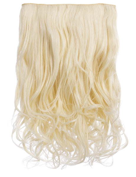 💇‍♀️ 20” Curly Clip-In Hair Extensions – Heat-Resistant Synthetic Fibre (1-Piece Set)