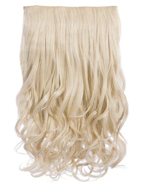 💇‍♀️ 20” Curly Clip-In Hair Extensions – Heat-Resistant Synthetic Fibre (1-Piece Set)