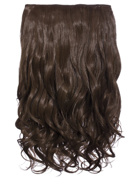 💇‍♀️ 20” Curly Clip-In Hair Extensions – Heat-Resistant Synthetic Fibre (1-Piece Set)
