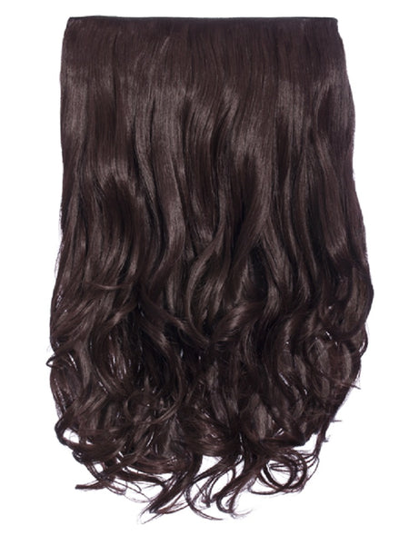 💇‍♀️ 20” Curly Clip-In Hair Extensions – Heat-Resistant Synthetic Fibre (1-Piece Set)