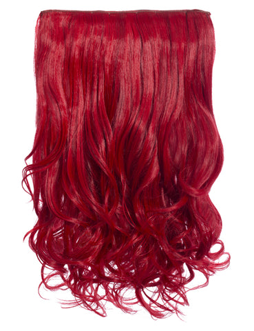 💇‍♀️ 20” Curly Clip-In Hair Extensions – Heat-Resistant Synthetic Fibre (1-Piece Set)