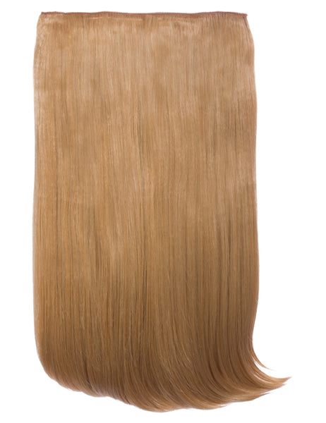 💇‍♀️ 24" Straight Clip-In Hair Extensions – Heat-Resistant Synthetic Fibre (1-Piece Set)