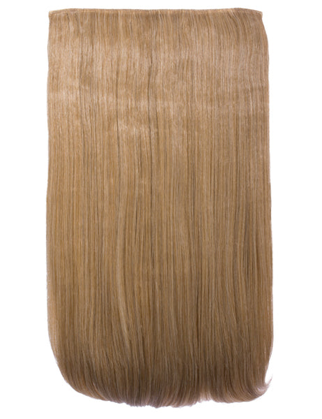 💇‍♀️ 24" Straight Clip-In Hair Extensions – Heat-Resistant Synthetic Fibre (1-Piece Set)
