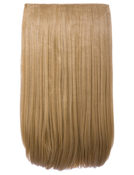 💇‍♀️ 24" Straight Clip-In Hair Extensions – Heat-Resistant Synthetic Fibre (1-Piece Set)