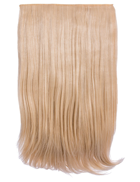 💇‍♀️ 24" Straight Clip-In Hair Extensions – Heat-Resistant Synthetic Fibre (1-Piece Set)