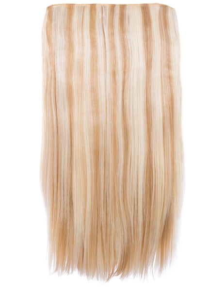 180g Streak Highlighted One Piece/Weft Straight Clip-in Extensions