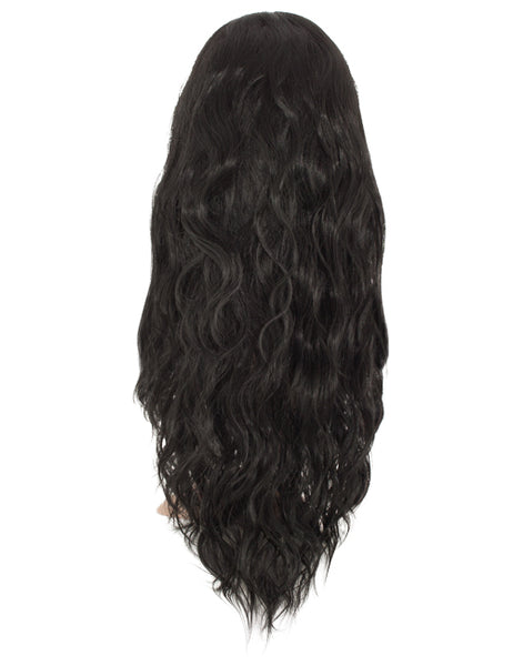 Long Beach Wave Hair 3/4 Half Head Wig Wavy Hairpiece Various Colours