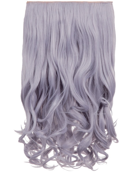 💇‍♀️ 20” Curly Vibrant Colour Clip-In Hair Extensions – Heat-Resistant Synthetic Fibre (1-Piece Set)