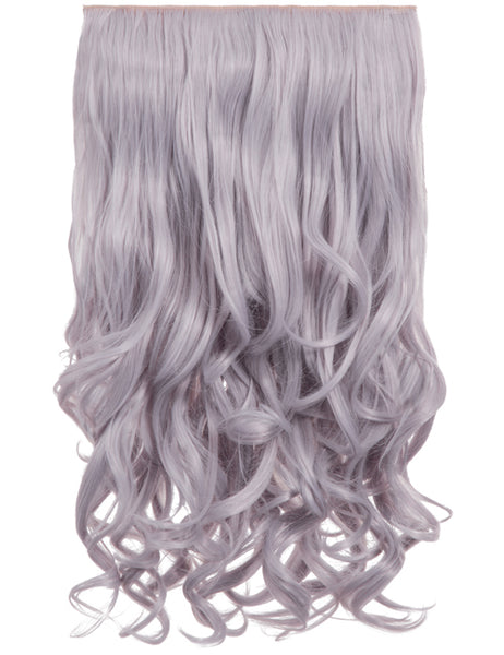 💇‍♀️ 20” Curly Vibrant Colour Clip-In Hair Extensions – Heat-Resistant Synthetic Fibre (1-Piece Set)