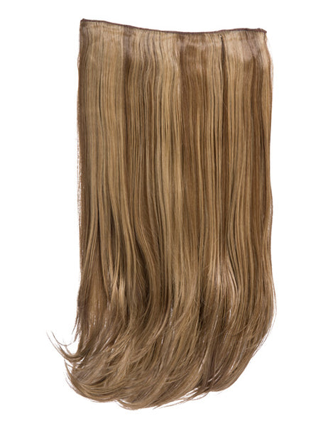 180g Streak Highlighted One Piece/Weft Straight Clip-in Extensions