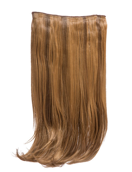 180g Streak Highlighted One Piece/Weft Straight Clip-in Extensions