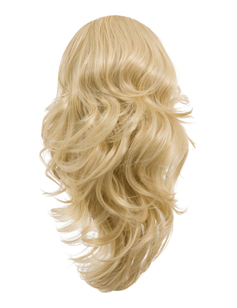 Reversible Clip In Drawstring Ponytail Extension Wavy or Curly Hair Piece